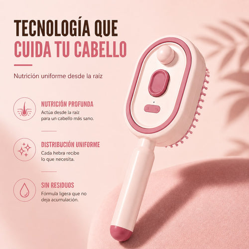 Capiluxe Nova — Cepillo Eléctrico de Vapor 3 en 1